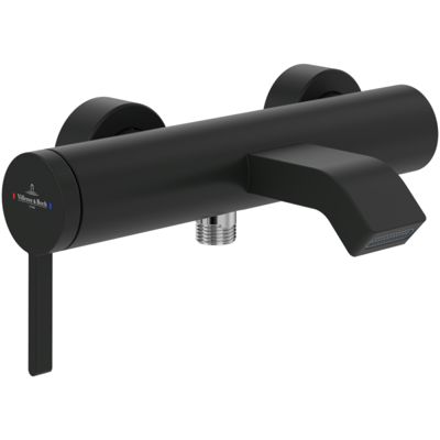 Mitigeur bain douche mécanique VILLEROY ET BOCH Dawn Two Noir mat