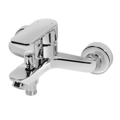 Mitigeur bain/douche mécanique, chrome, NF, GoodHome Aisai