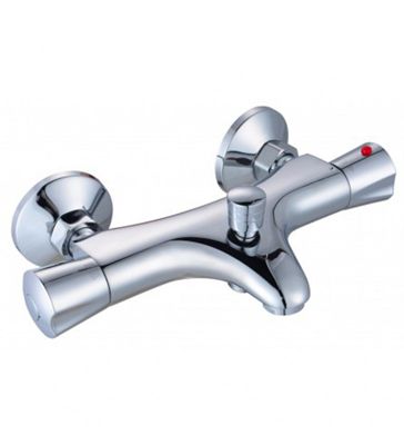 Mitigeur bain douche robinet thermostatique chromé