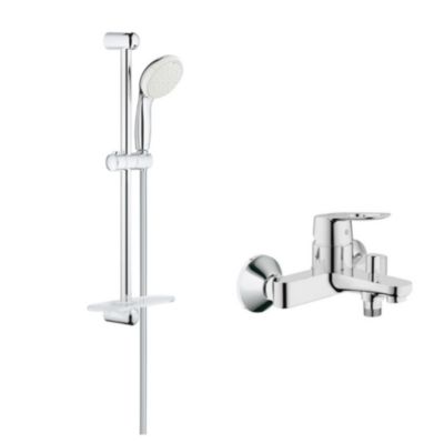 Mitigeur bain mécanique GROHE bauloop avec ensemble de douche GROHE Tempesta