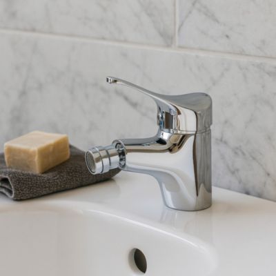 Mitigeur bidet chrome Essebagno Target