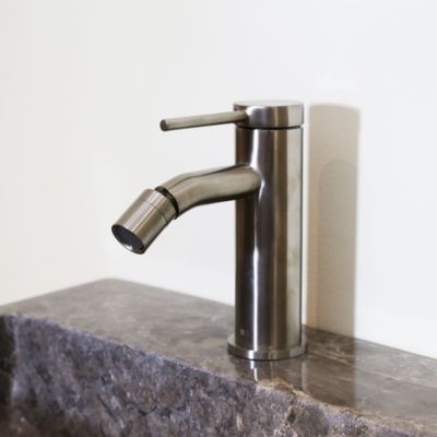 Mitigeur bidet façon inox Essebagno Lollipop