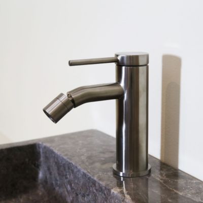 Mitigeur bidet façon inox Essebagno Lollipop