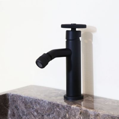 Mitigeur bidet noir Essebagno Indus