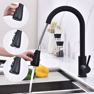 bedee Robinet Cuisine avec Douchette Extractible, Mitigeur Cuisine