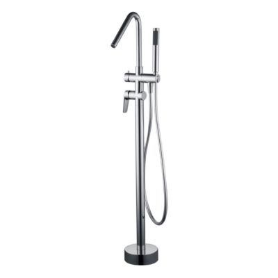 Mitigeur de Baignoire anti-calcaire sur pied Chrome IMEX BELGICA BBEZ044