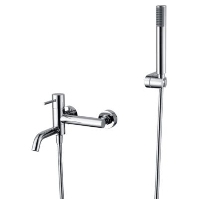 Mitigeur de Baignoire et Douche anti-calcaire Chrome IMEX MONZA BDM039-4