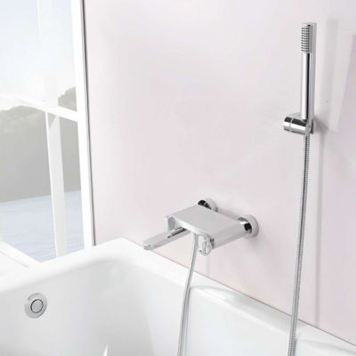 Mitigeur de Baignoire et Douche anti-calcaire Chrome IMEX OLIMPO BDC033-4