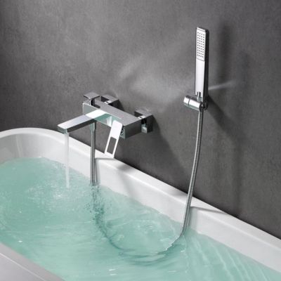 Mitigeur de Baignoire et Douche anti-calcaire Chrome IMEX SUECIA BDC032-7