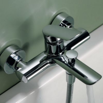 Mitigeur de Baignoire et Douche anti-calcaire Chrome IMEX URAL BDG040-4