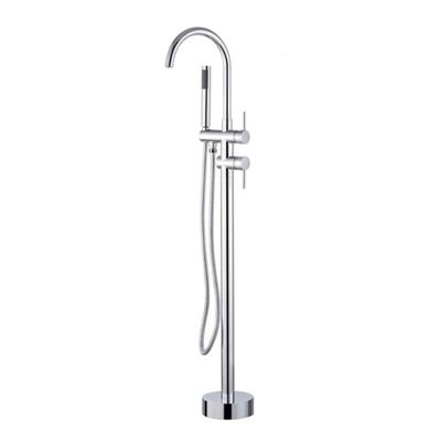 Mitigeur de baignoire sur pied autoportant CALGARY chrome