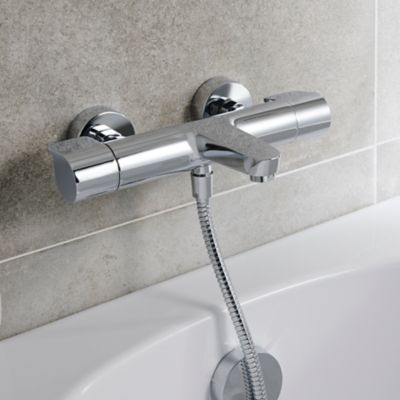 Mitigeur de baignoire thermostatique GoodHome Cavally