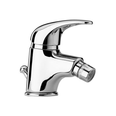 Mitigeur De Bidet Monocommande Avec Bonde Et Mousseur Chromé - Enter