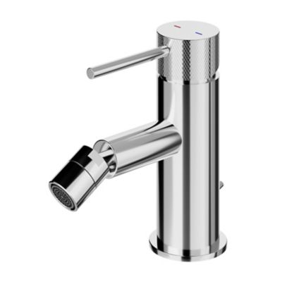 Mitigeur de bidet monotrou avec mousseur orientable, chrome, GoodHome Owens