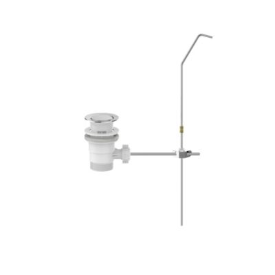 Mitigeur de bidet monotrou avec mousseur orientable, chrome, GoodHome Owens