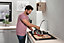 Mitigeur de cuisine avec douchette extractible chromé Hansgrohe Focus M43 180
