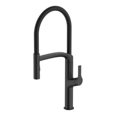 Mitigeur de cuisine avec douchette noir GoodHome Arbane