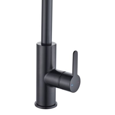 Mitigeur de cuisine avec douchette noir GoodHome Zanthe