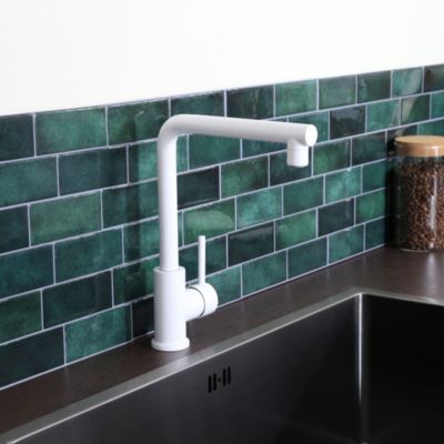 Mitigeur de cuisine blanc Essebagno Pure II
