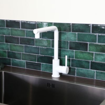 Mitigeur de cuisine blanc Essebagno Pure II