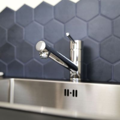 Mitigeur de cuisine chromé Essebagno Tubic