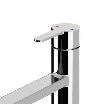 Mitigeur de cuisine chromé GoodHome Phoran