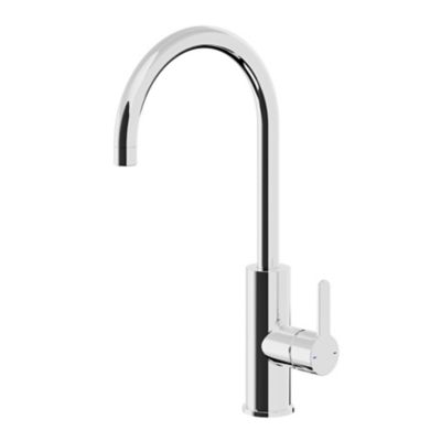 Mitigeur de cuisine chromé GoodHome Zanthe