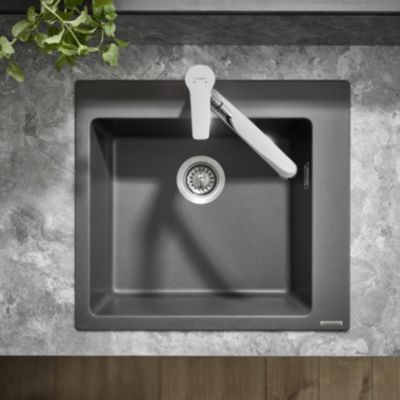 Mitigeur de cuisine chromé Hansgrohe Mysport M Ø51 x P.22 x H.23,2 cm