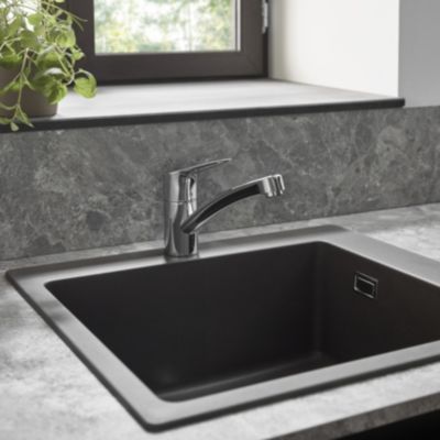 Mitigeur de cuisine chromé Hansgrohe MySport S