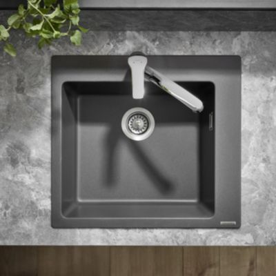 Mitigeur de cuisine chromé Hansgrohe MySport S