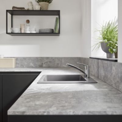 Mitigeur de cuisine chromé Hansgrohe MySport S
