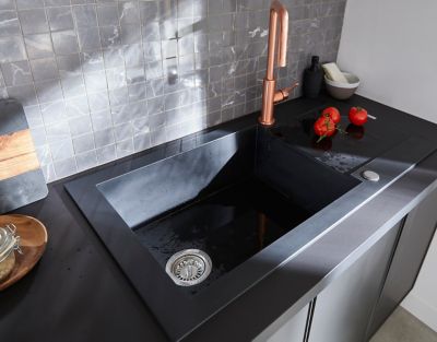 Mitigeur de cuisine cuivre GoodHome Kamut