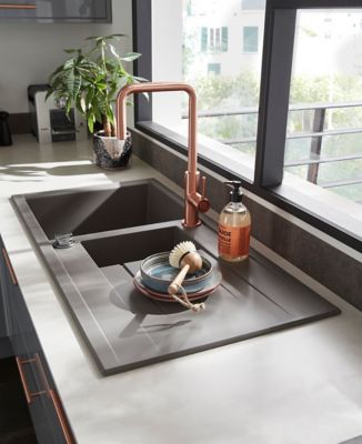 Mitigeur de cuisine cuivre GoodHome Kamut