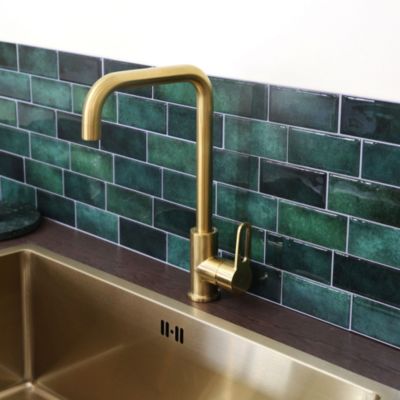 Mitigeur de cuisine doré Essebagno Baltic