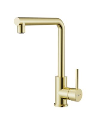 Mitigeur de cuisine doré Essebagno Pure II