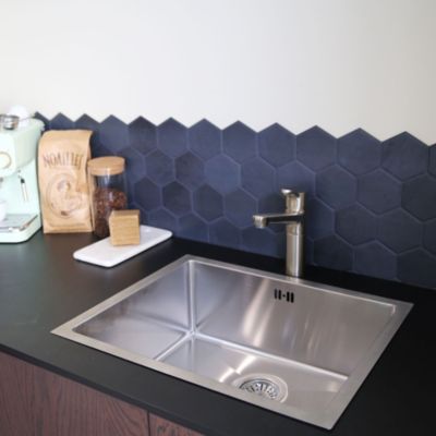 Mitigeur de cuisine inox Essebagno Sool