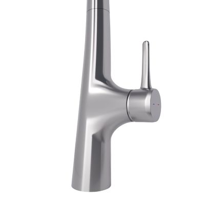 Mitigeur de cuisine laiton brossé GoodHome Edulis