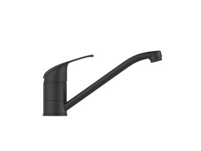Mitigeur de cuisine noir Essebagno Theo