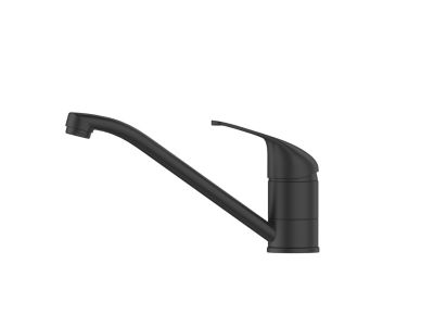 Mitigeur de cuisine noir Essebagno Theo