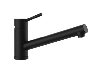 Mitigeur de cuisine noir Essebagno Tubic