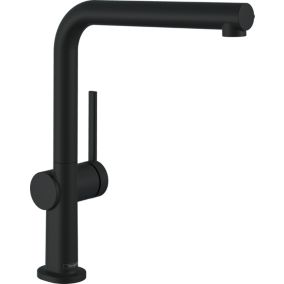 Mitigeur de cuisine noir mat Hansgrohe Talis M54 H. 296 cm