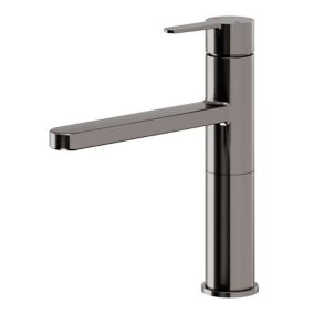 Mitigeur de cuisine titanium GoodHome Phoran