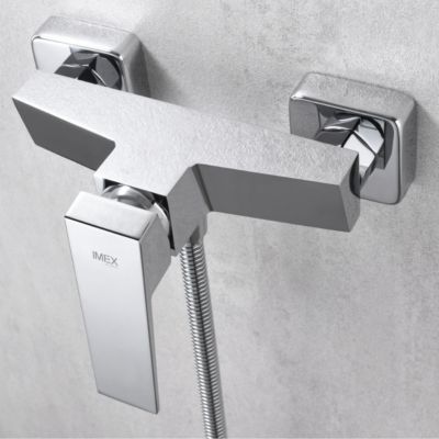 Mitigeur de Douche anti-calcaire Chrome IMEX ART BDAR025-5