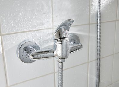 Mitigeur de douche entraxe 150 mm GoodHome Eidar en laiton chromé