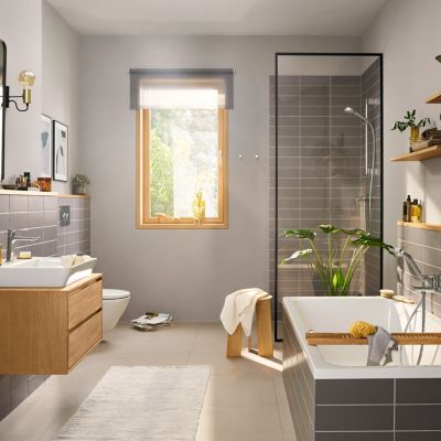 Mitigeur de douche Hansgrohe Rebris E Chromé