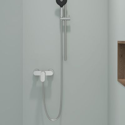 Mitigeur de douche mécanique DURAVIT Wave doré poli