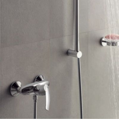 Mitigeur de douche mécanique  GROHE Start chromé + nettoyant