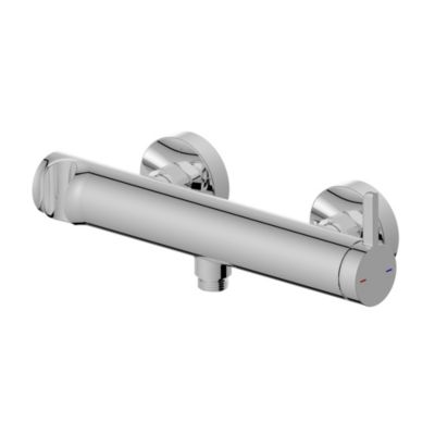Mitigeur de douche mécanique en alliage de zinc et laiton chromé GoodHome Maza