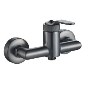 Mitigeur de douche mécanique graphite mat, Edouard Rousseau Molty