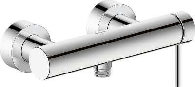 Mitigeur de douche monocommande Chrome - apparent - 1 sortie - 28,1x10,6x11,8cm - Circle